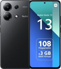 Smartphone XIAOMI Redmi 13 V2 6.79`` 6Gb 128Gb 4G Negro | REDMI 13 6-128 BK V2 | Hay 1 unidades en almacén | Entrega a domicilio en Canarias en 24/48 horas laborables