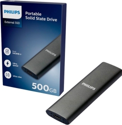 SSD Philips Slim 500Gb SATA USB-C 3.0 Gris (FM50SS031P) SSD Philips Slim 500Gb SATA USB-C 3.0 Gris (FM50SS031P) | Hay 4 unidades en almacén | Entrega a domicilio en Canarias en 24/48 horas laborables