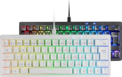 Teclado MARS GAMING RGB Chorma Blanco (MKMINIPROWYES) | Hay 1 unidades en almacén | Entrega a domicilio en Canarias en 24/48 horas laborables
