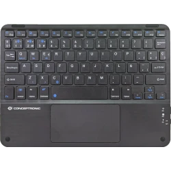 Teclado Mini CONCEPTRONIC 10`` BT Negro (TOBIN01BES) | Hay 5 unidades en almacén | Entrega a domicilio en Canarias en 24/48 horas laborables
