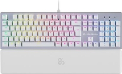 Teclado Newskill Serike V2 Blanco (NS-KB-SERIKEV2-IVO) | Hay 3 unidades en almacén | Entrega a domicilio en Canarias en 24/48 horas laborables