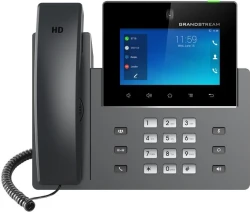 Teléfono Fijo GrandStream 16 Líneas WiFi Negro(GXV3350) | Hay 1 unidades en almacén | Entrega a domicilio en Canarias en 24/48 horas laborables