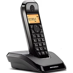 Teléfono Inalámbrico Motorola S12 DECT Negro (S1201) más grande Teléfono Inalámbrico Motorola S12 DECT Negro (S1201) | 107S1201BLACK | 5055374797389