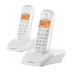 Teléfono Inalámbrico Motorola S12 Duo Blanco (S1202) Teléfono Inalámbrico Motorola S12 Duo Blanco (S1202) | 107S1202WHITE | Hay 4 unidades en almacén | Entrega a domicilio en Canarias en 24/48 horas laborables