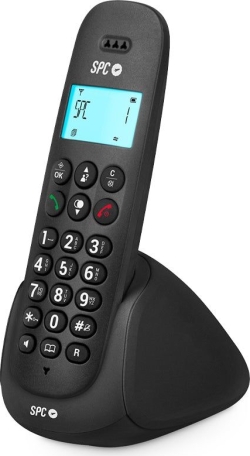 Teléfono Inalámbrico SPC Art Negro (7310NS) | Hay 4 unidades en almacén | Entrega a domicilio en Canarias en 24/48 horas laborables