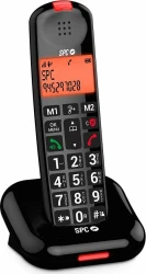 Teléfono Inalámbrico SPC Comfort Kairo Negro (7612N) | Hay 2 unidades en almacén | Entrega a domicilio en Canarias en 24/48 horas laborables