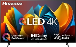 TV Hisense 75`` 75E7NQ QLED 4K UHD WiFi Smart TV TDT2 | Hay 7 unidades en almacén | Entrega a domicilio en Canarias en 24/48 horas laborables