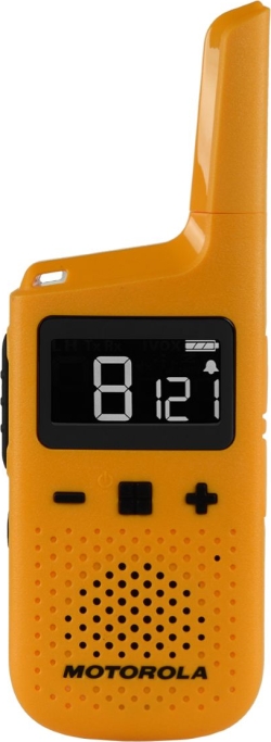 Walkie Talkie Motorola T72 Amarillo (59T72PACK) | D3P01611YDLMAW | Hay 6 unidades en almacén | Entrega a domicilio en Canarias en 24/48 horas laborables