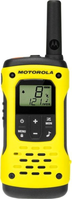 Walkie Talkie Motorola T92 Amarillo (59T92H2OPACK) | A9P00811YWCMAG | Hay 3 unidades en almacén | Entrega a domicilio en Canarias en 24/48 horas laborables