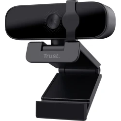 WebCam Trust Tanor FHD USB Cable 1.5m Negra (25548) | Hay 8 unidades en almacén | Entrega a domicilio en Canarias en 24/48 horas laborables