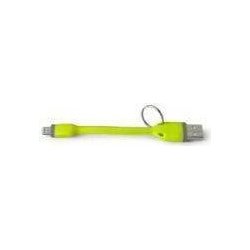Cable CELLY USB-A Lightning 12cm Verde (USBLIGHTKEYGN) | 8021735726791