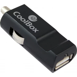 Cargador De Coche Coolbox Usb 2.0 Negro (CDC-10) | REPCOOCARDC1 | 8437012429697 | 2,00 euros