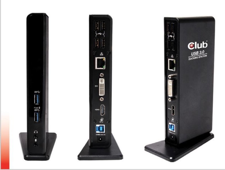 Dock Club 3D USB3.0 a HDMI+DVI+USB-A+SD+RJ45 CSV-3242HD | 8717249401018 [1 de 9]