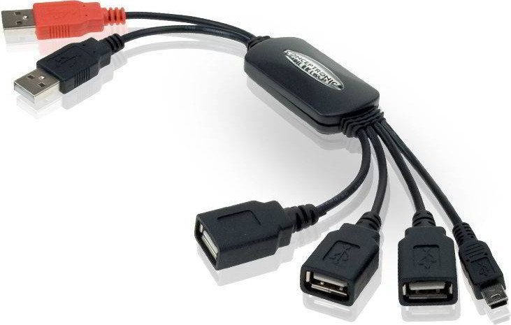 Nanocable Cable Adaptador Audio USB-C a Jack 3.5 Negro/Gris 11cm