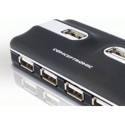 Imagen de HUB CONCEPTRONIC 7 puertos USB2 Blanco (C7USB2W)