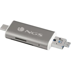 HUB NGS 5 en 1 USB Type-C (ALLY READER) | ALLYREADER | 8435430608403