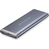 CAJA EXTERNA CONCEPTRONIC SSD M.2 USB 3.1 TIPO C PLATA HDE01G | (1)