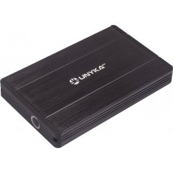 Caja UNYKA HDD 25201 2.5? SATA USB 2.0 Negra (57001) | 6940533542162 | Hay 2 unidades en almacén | Entrega a domicilio en Canarias en 24/48 horas laborables