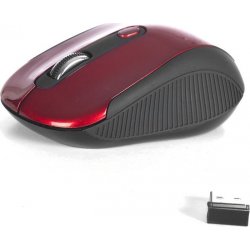 Ratón NGS Óptico Wireless RF 1600dpi Rojo (HAZE RED) | HAZERED | 8435430605372