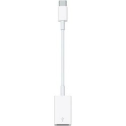 Adaptador Apple USB-C/M a USB-A/H Blanco (MJ1M2ZM/A) | 0888462108454 | Hay 10 unidades en almacén | Entrega a domicilio en Canarias en 24/48 horas laborables