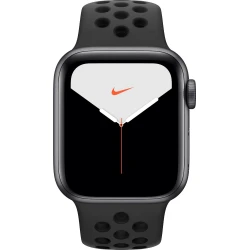 Apple Watch S5 40mm Gris Correa Sport Negra (MX3D2TY/A) | 0190199299962