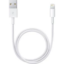 Cable Apple Lightning USB-A 2.0 0.5m Blanco (ME291ZM/A) | 0885909707973