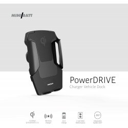 Cargador inalámbrico MiniBatt PowerDrive | MB-PWDRIVE