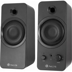 Altavoces NGS Gaming 2.0 20W 3.5mm USB Negro (GSX-200) | 8435430609035