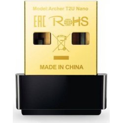 Adaptador Tp-link Ac600 Dualband Usb2 (Archer T2U Nano) | 6935364082635