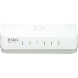 Switch D-Link 5p 10/100 Blanco (GO-SW-5E) | 0809185835014 | Hay 8 unidades en almacén | Entrega a domicilio en Canarias en 24/48 horas laborables