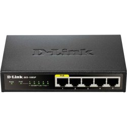Switch D-Link 5p 10/100 L2 PoE Negro (DES-1005P) | 790069370908 [1 de 3]