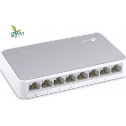 Switch Tp-link 8xrj45 10 100 Blanco (TL-SF1008D) | 0845973020071 | 11,95 euros