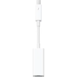 Adaptador Apple Thunderbolt a GbE Blanco (MD463ZM/A) | 0885909561247 | Hay 1 unidades en almacén | Entrega a domicilio en Canarias en 24/48 horas laborables