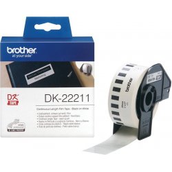 Cinta de Película Plástica BROTHER Blanca (DK-22211) | DK22211 | 4977766628204 | Hay 5 unidades en almacén | Entrega a domicilio en Canarias en 24/48 horas laborables