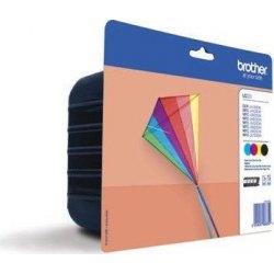 Tinta BROTHER Pack Negro/Tricolor (LC223VALBP) | 5014047566851