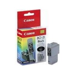 Tinta Canon BCI-21BK Negro (0954A003AA) | Hay 1 unidades en almacén | Entrega a domicilio en Canarias en 24/48 horas laborables