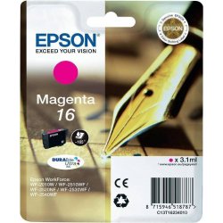 Tinta Epson 16 T1623 Magenta 3.1ml (C13T16234012) | 8715946624921