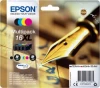 Tinta Epson 16XL T1636 Pack Negro/Color (C13T16364012) | (1)