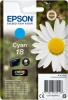 Tinta Epson 18 T1802 Cian 3.3ml 180 pág (C13T18024012) | (1)