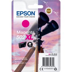 Tinta Epson 502xl Magenta 6.4ml 470 Pág (C13T02W34010) | 8715946652849