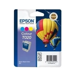 Tinta Epson T020 Tricolor (C13T02040110) | 8715946360126 | Hay 2 unidades en almacén | Entrega a domicilio en Canarias en 24/48 horas laborables