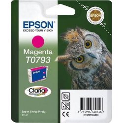Tinta Epson T0793 Magenta 11,1ml (C13T07934010) | 8715946360546