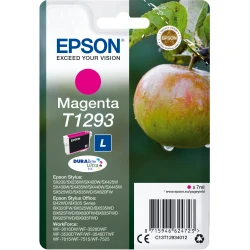 Tinta Epson T1293 Magenta 7ml 378 Pág (C13T12934012) | 8715946624723