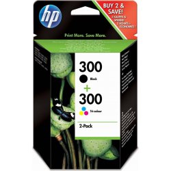 HP Pack de ahorro de 2 cartuchos de tinta original 300 negro/Tri-color | CN637EE#301 | 0884962838983 [1 de 9]
