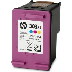 HP Cartucho de tinta Original 303XL tricolor de alta capacidad | T6N03AE-duplicado | 0190780571057 [1 de 9]