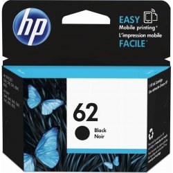 HP Cartucho de tinta original 62 negro | C2P04AE#ABE | 0888793376737 [1 de 9]