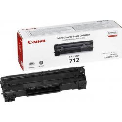 Toner Canon Laser 712 Negro 1500 páginas (1870B002AA) | 4960999417646