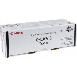 Toner Canon Laser C-exv3 Negro 15000 Páginas (6647A002) | 6647A002AA | 4960999000343