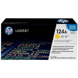 Toner HP LaserJet 124A Amarillo 2000 páginas (Q6002A) | 0829160412436