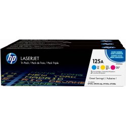 Toner HP LaserJet 125A Pack Tricolor 1400 pág (CF373AM) | 0887111403025